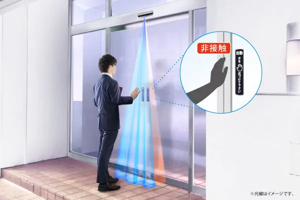 省エネ自動ドアセンサー