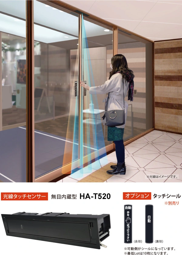 無目内蔵型光線タッチセンサー HA-T520