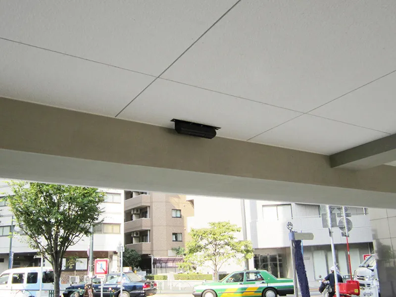 車の出庫をお知らせでき、駐車場の利用者が安心して利用できるようになった。