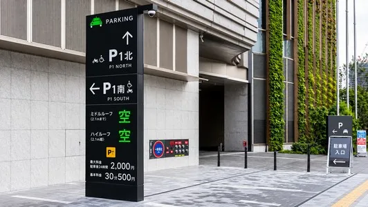 駐車場の満空管理