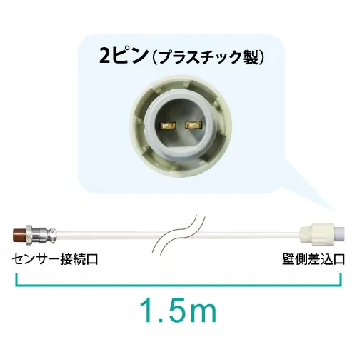 ナースコール接続ケーブル HB-CE-I2J-1.5m