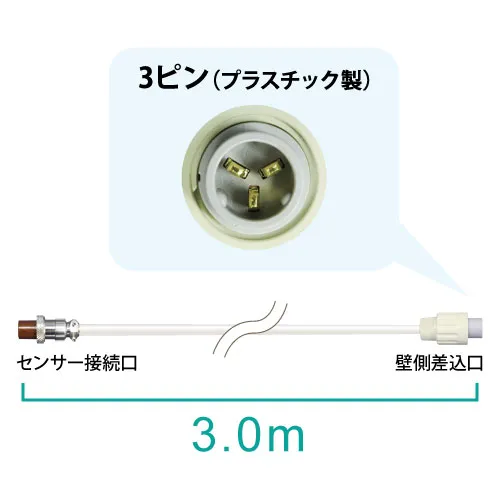 ナースコール接続ケーブル HB-CE-I3J-3.0m