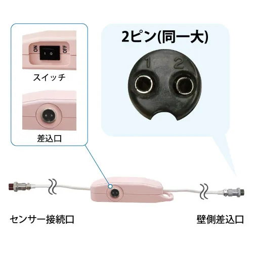 ナースコール接続ケーブル HB-CS-N2