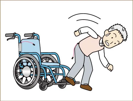 ②車椅子からの立ち上がり検知
