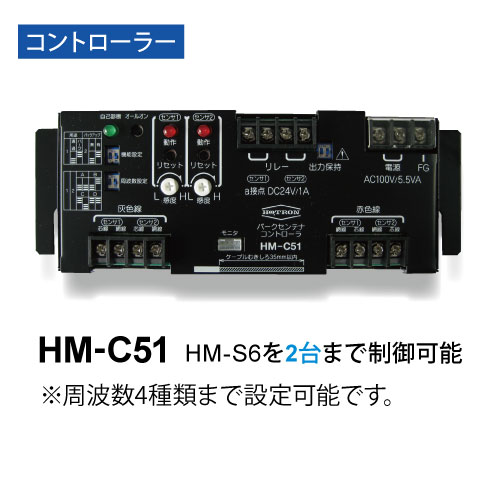 埋込型パークセンテナ　HM-S6