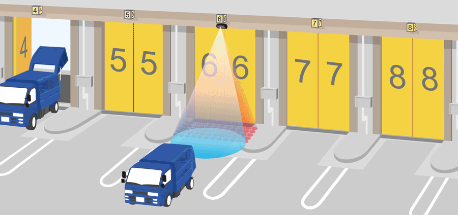 kABUTOのごみ処理場の投入扉の開閉