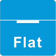 Flat(Internally mounted)