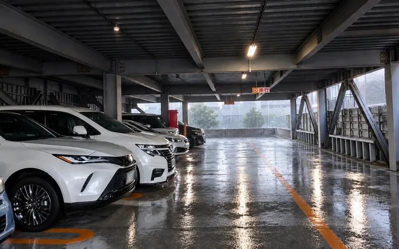 駐車場センサーが雨で反応しないのはなぜ?誤検知の原因と対策を解説