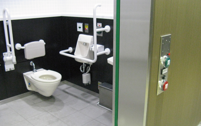 多目的トイレ警報システム