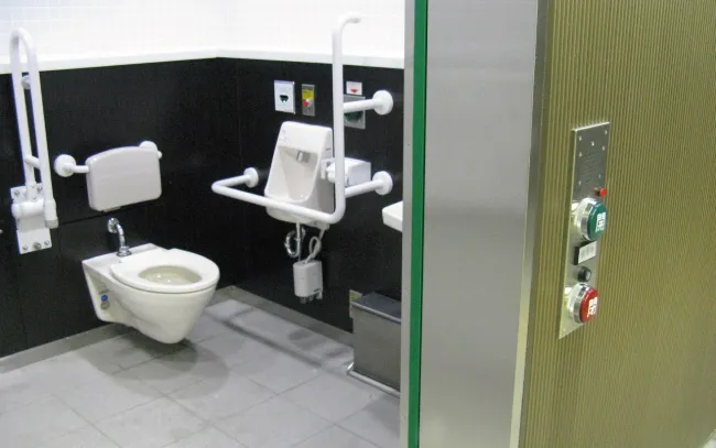 多目的トイレ警報システム