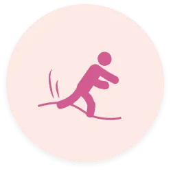 つまづき/転倒の不安を軽減